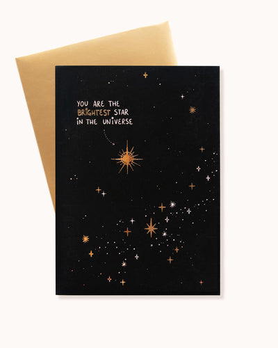 Brightest Star Greeting Card