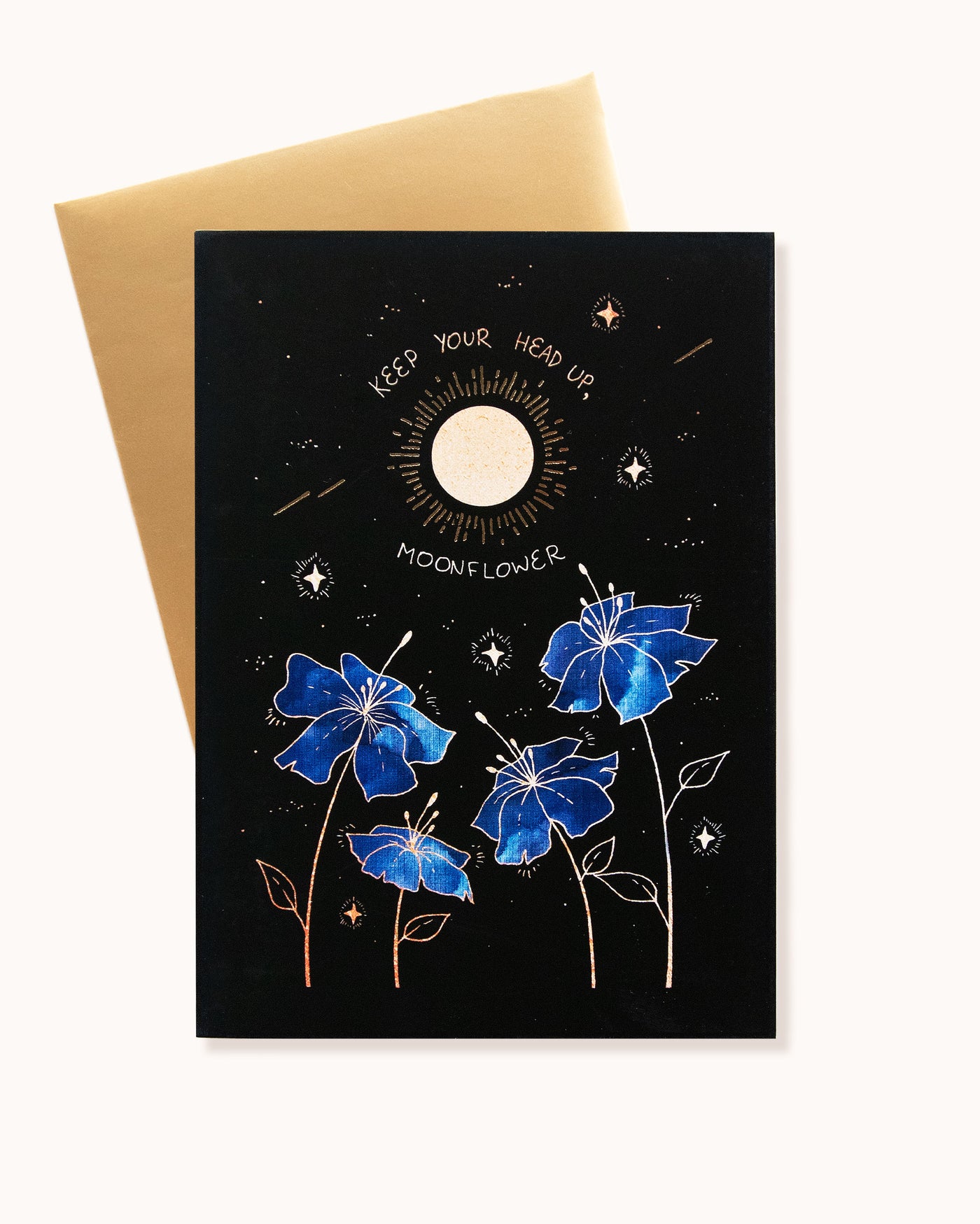 Moonflower Greeting Card