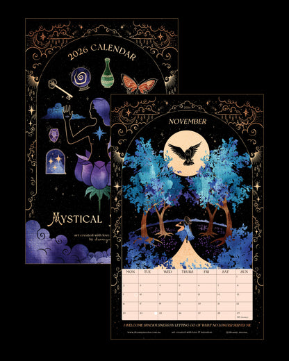 Digital 2026 Wall Calendar