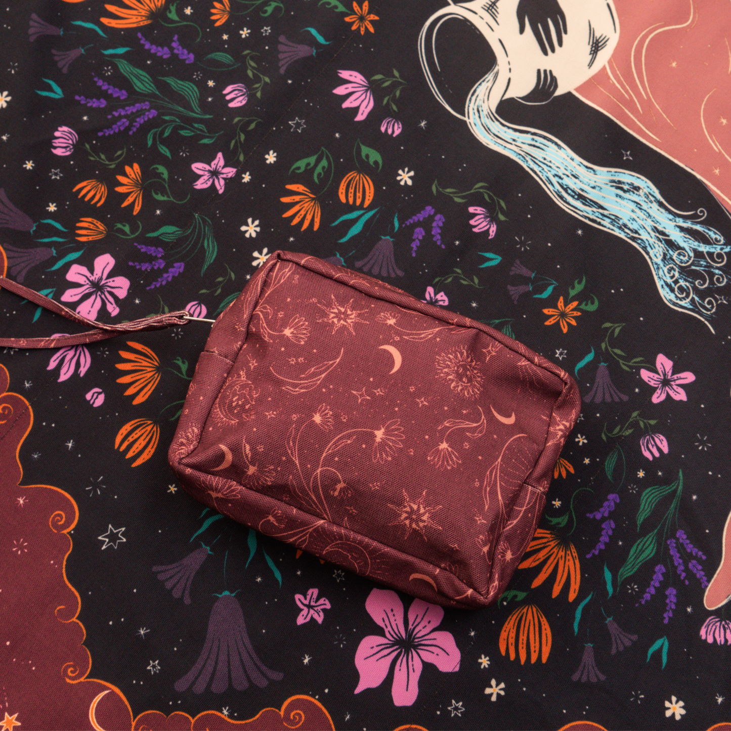 Dreamy Moons Zip Bag