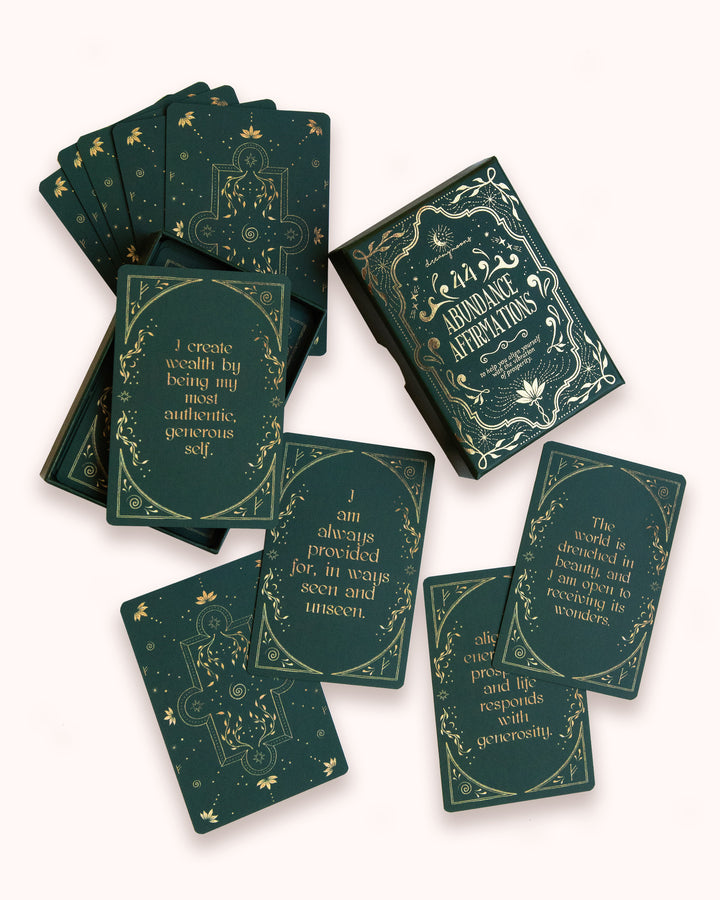 Abundance Affirmations Cards