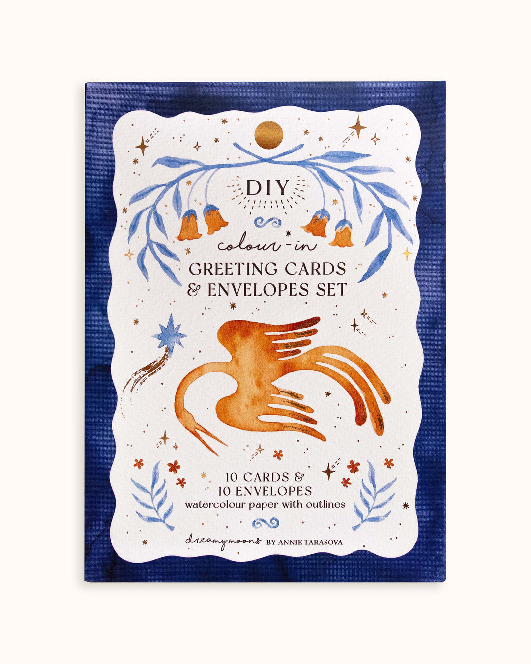 Colour-in Card Set