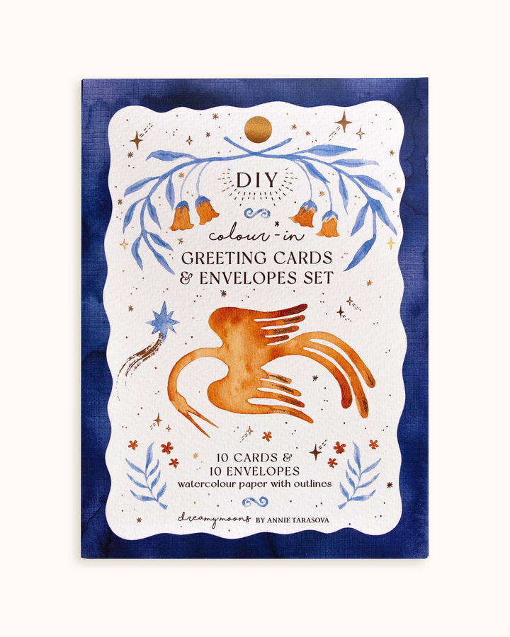 Colour-in Card Set