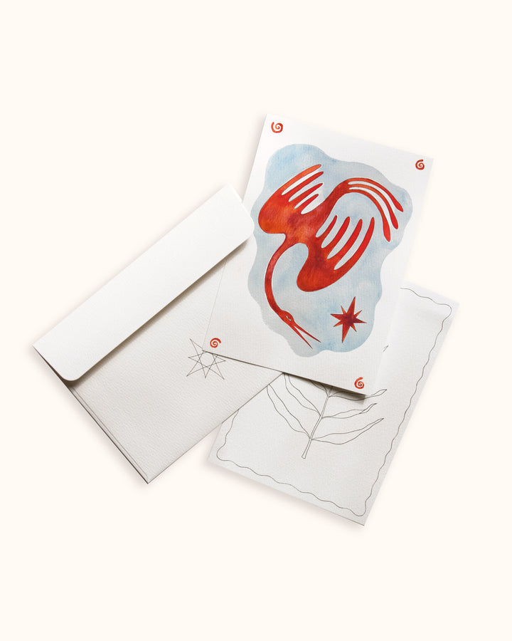 Colour-in Card Set