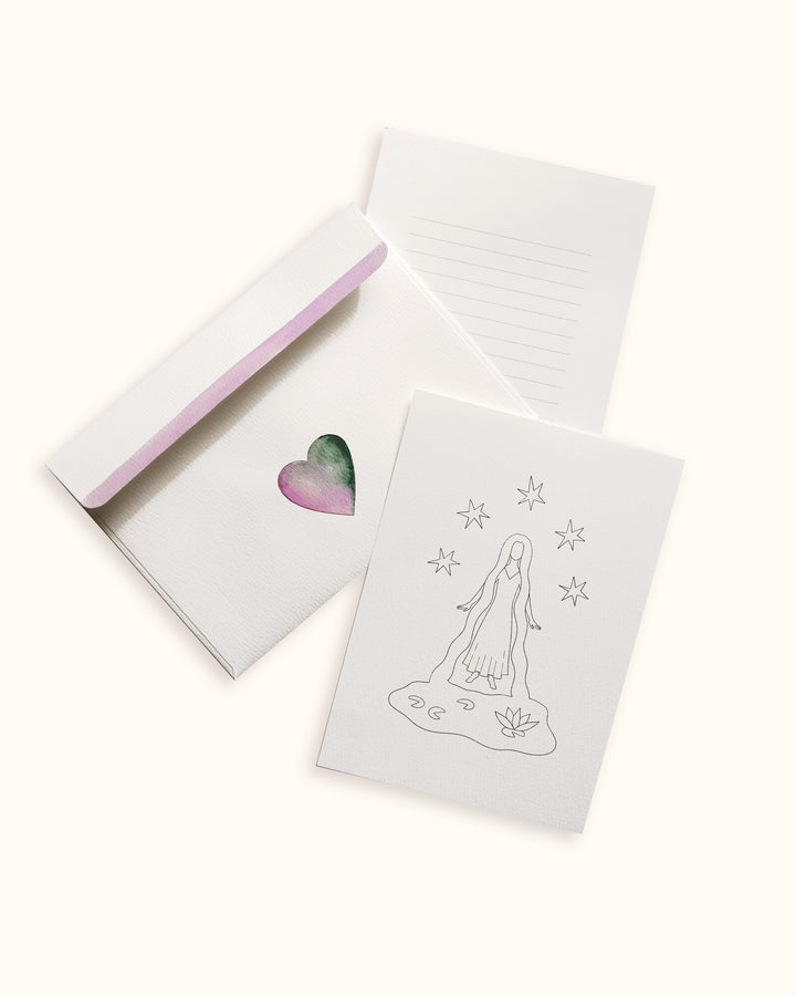 Colour-in Card Set