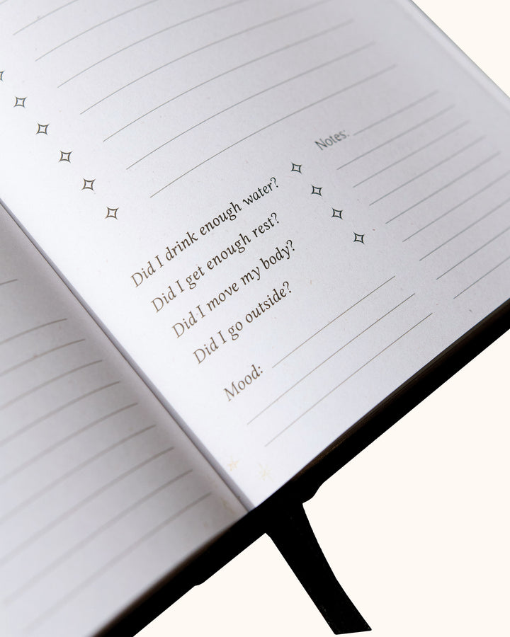 Black 2025 Daily Planner - Wholesale