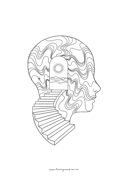 Mind Portal Colouring